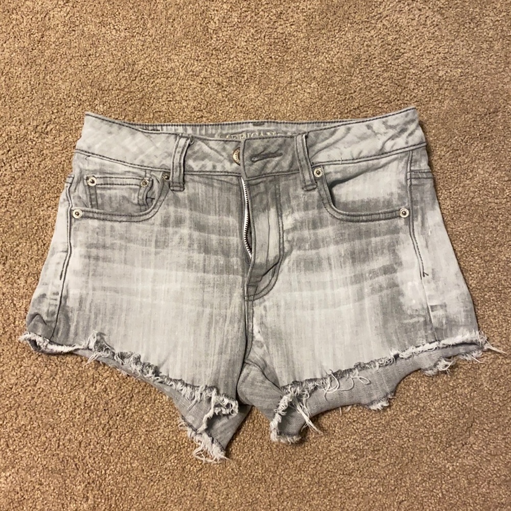 American Eagle high waisted jean shorts